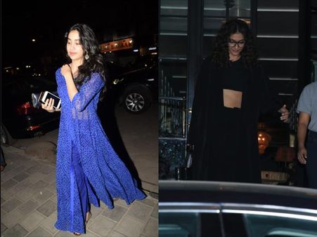 Janhvi Kapoor, Sonam Kapoor Spotted At Club; Alia Bhatt’s Comfy Airport Look