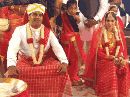 Former Bigg Boss Contestant NC Aiyappa & Actress Anu Poovamma Get Hitched! VIEW PICS