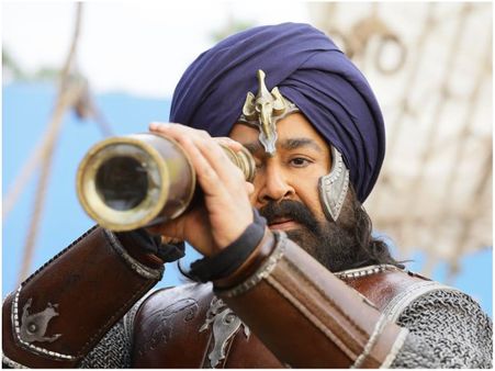 Mohanlal, Pranav Mohanlal and Arjun's Looks From Marakkar Arabikadalinte Simham Are Out!