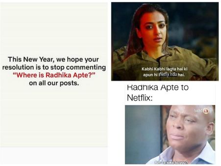 Netflix India’s Kick-ass Reply To The Trolls & Memes on Radhika Apte!