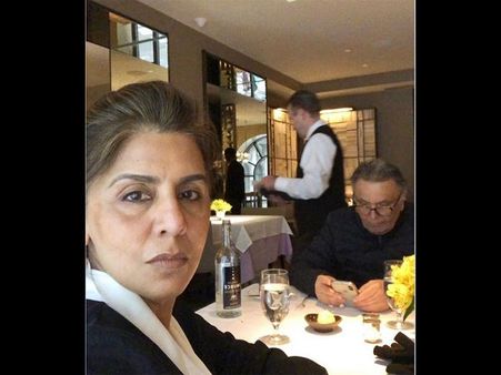 Neetu Kapoor's Post From A Lunch Date With Rishi Kapoor Won't Leave Him Pleased!