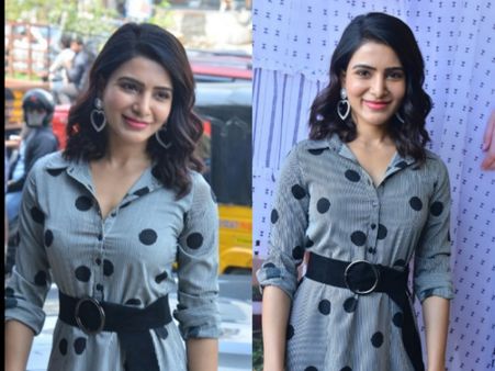 A Charming Samantha Akkineni Attends The Launch Of A Store; View Photos