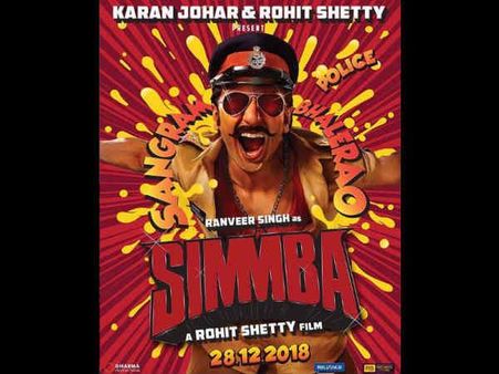 Ranveer Singh’s Simmba Crosses Rs 350 Crore Mark In 16 Days Worldwide