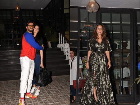 Deepika Padukone & Ranveer Singh Head Out To The City; B’Day Girl Amrita Arora Parties With Friends