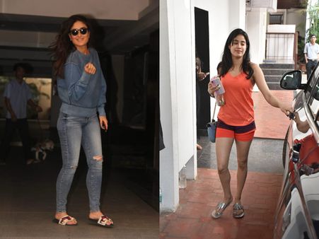 Kareena Kapoor Steps Out In A Casual Avatar; Janhvi Kapoor’s Saturday Gym Look