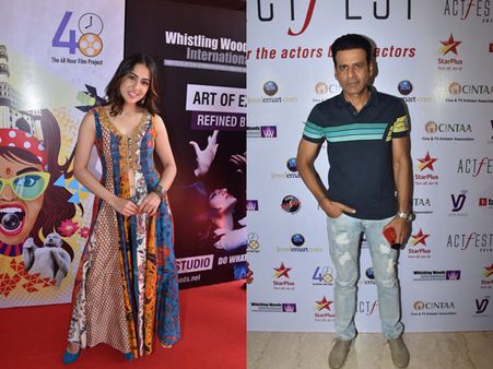 Sara Ali Khan, Manoj Bajpayee & Other Celebs Grace CINTAA Act Fest