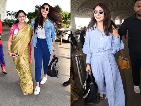 Deepika Padukone’s Windswept Airport Look; Anushka Sharma Walks Into Airport With A Lovely Smile