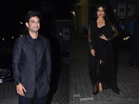 Sonchiriya Screening: Bhumi Pednekar Looks Ravishing, Sushant Singh Rajput Is All Smiles