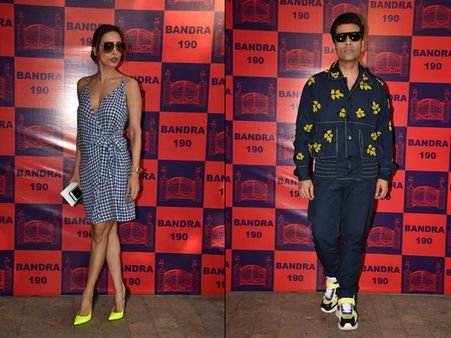 Malaika Arora And Karan Johar’s Stylish Entries At An Event Made Heads Turn