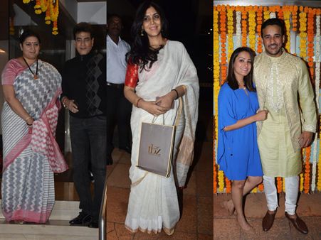 Ekta Kapoor’s Baby’s Naming Ceremony Pics: Smriti Irani, Sakshi Tanwar, Rohit-Anita Attend!