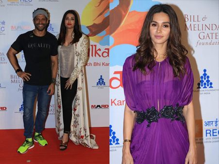 Aishwarya Rai, Shibani Dandekar, Farhan Akhtar Attend Population Foundation Of India Event