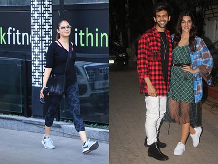 Mira Rajput Snapped After Sweating It Out At Gym; Kriti Sanon & Kartik Aaryan Promote Luka Chuppi