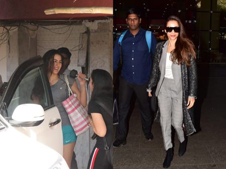 Sara Ali Khan Is All Smiles Post Gym Session; Malaika Arora Kills Her Boss Airport Look