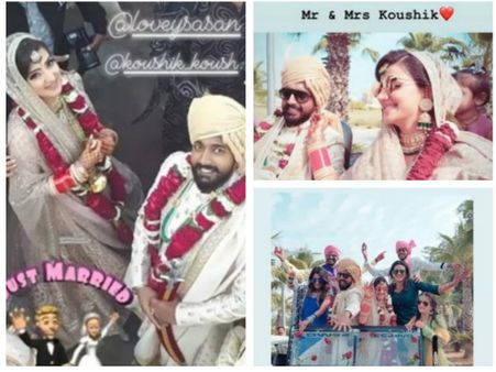 Saath Nibhana Saathiya Actress Lovey Sasan Marries Koushik Krishnamurthy In Amritsar (PICS)