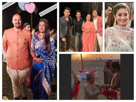 Yeh Rishta Kya Kehlata Hai's Mohena Singh Gets Engaged In Goa; Mohsin, Shivangi & Others Attend
