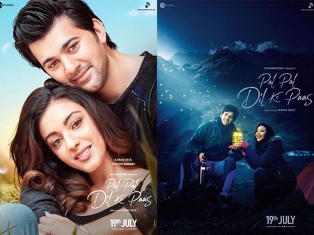 Pal Pal Dil Ke Paas: Sunny Deol Unveils First Look Posters Of His Son Karan Deol's Bollywood Debut!