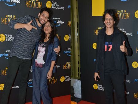 Zoya Akhtar, Gully Boys Siddhant Chaturvedi, Vijay Verma & Other Celebs At Made In Heaven Screening