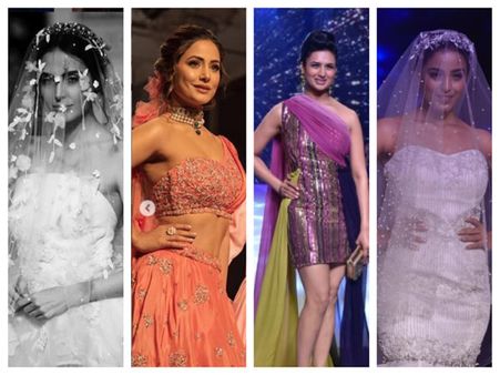 BT Fashion Week: Hina Khan-Priyank Sharma, Divyanka Tripathi, Srishty Rode & Others Rock The Ramp!