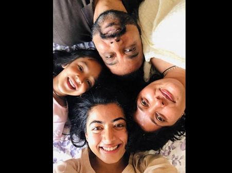 Rashmika Mandanna Shares An Adorable Family Picture! Fans Can't Stop Gushing Over It
