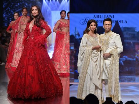 Pics! Malaika Arora, Shweta Nanda, Karan Johar & Other Celebs Look FABULOUS On The Ramp