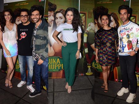 Luka Chuppi Success Bash: Kriti Sanon, Kartik Aaryan, Sunny Leone, Rajkummar Rao Attend