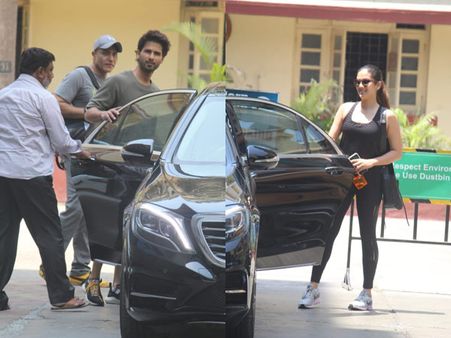 Couple Goals! Shahid Kapoor & Mira Rajput Hit The Gym Together