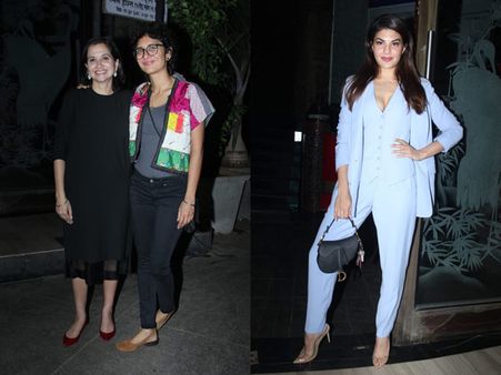 Pics: Jacqueline Fernandez, Kiran Rao, Anupama Chopra & Others At Oscar Winner Guneet Monga’s Party