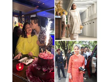 Karan Johar’s Mom Hiroo Johar’s B’Day Bash: Jaya Bachchan, Sharmila Tagore & Others Attend