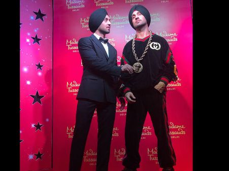 Diljit Dosanjh Unveils His Wax Statue At Delhi's Madame Tussauds