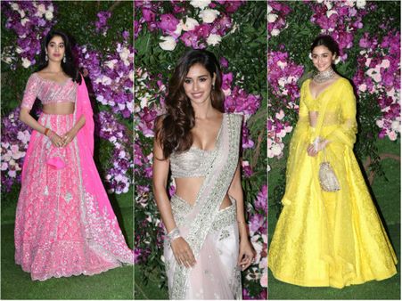 Alia Bhatt, Disha Patani, Amitabh Bachchan, Janhvi Kapoor, Vidya Balan Attend Ambani's Wedding