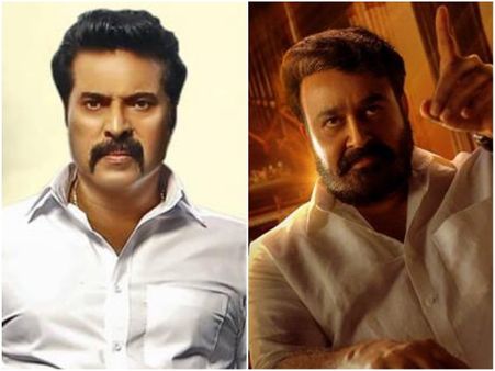 Mohanlal's Lucifer and Mammootty's Madura Raja To Have An Interesting Confrontation Before Release!