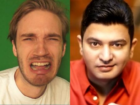 Bhushan Kumar's T-Series Defeats PewDiePie To Become The Most Subscribed YouTube Channel