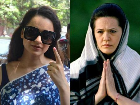 After Casting Her Vote, Kangana Ranaut Took A Dig At Congress, Says We Were Servants Of Italian Govt