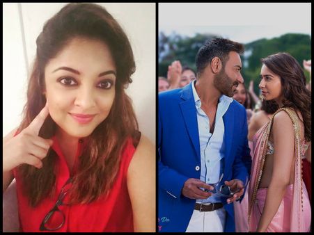 Tanushree Dutta SHAMES Ajay Devgn, Rakul Preet & Tabu; Says 'Fake Heroes & Faker Rag Doll Heroines'