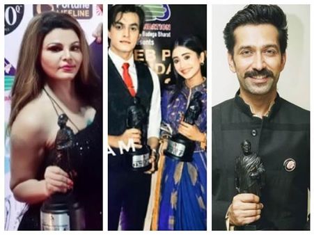 Dadasaheb Phalke Film Foundation Award: Rakhi Sawant, Nakuul, Shivangi-Mohsin & Others Bag Awards!