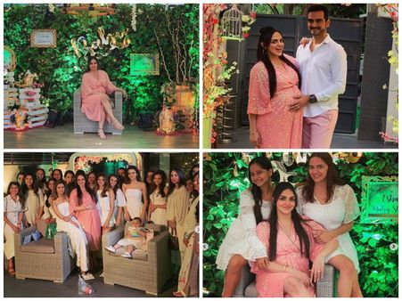 Esha & Bharat Celebrate Their Baby Shower For The Second Time! View Pictures Here