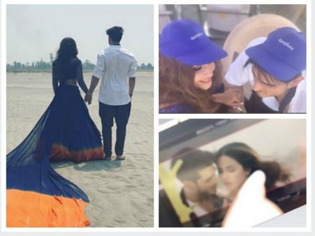 Hina & Priyank Share Romantic Pics From New Music Album; The Couple Shot in 50 Degrees!