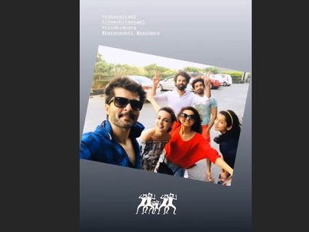 Iss Pyaar Ko Kya Naam Doon's Barun Sobti & Sanaya Irani Meet; Fans Can't Keep Calm!