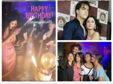 Shivangi Joshi Celebrates Birthday With Her Boyfriend Mohsin Khan, Surbhi Chandna & Others!