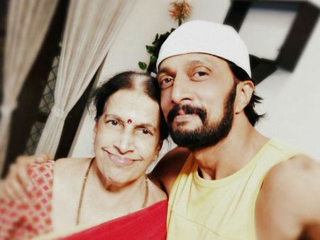 Sudeep Thanks His Mother For All The Sacrifices She Had Made; ‘For Just About Everything’
