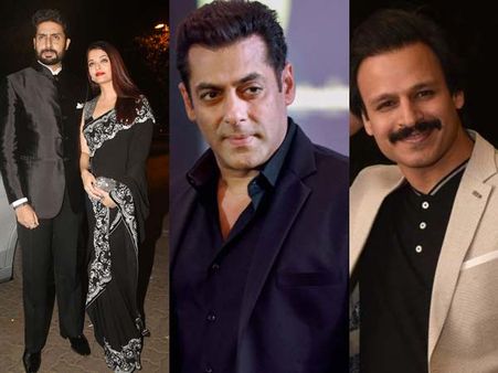 CONTROVERSIAL! Vivek Oberoi Pokes Fun At Salman Khan, Aishwarya-Abhishek Bachchan With This Meme