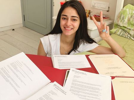 Ananya Pandey Rubbishes The Reports Of Her Lying About USC Admission; Generates Proofs!