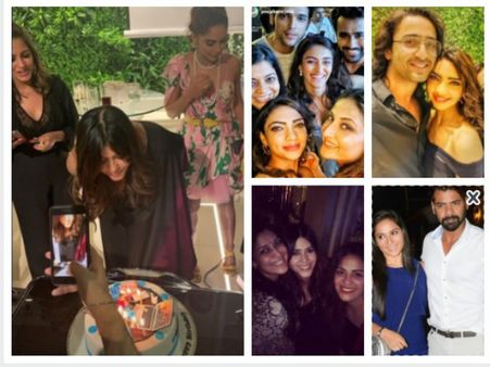Parth Samthaan, Erica Fernandes, Shaheer Sheikh & Others Attend Ekta Kapoor’s B’day Bash:Inside PICS