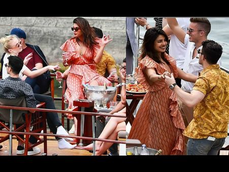 Priyanka Chopra- Nick Jonas Chill On A Boat With Sophie Turner & Joe Jonas In Paris; See Pics!