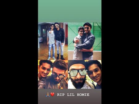 RIP Lil' Homie: Ranveer Singh Pays A Heartfelt Tribute To His Young Fan Who Passed Away!