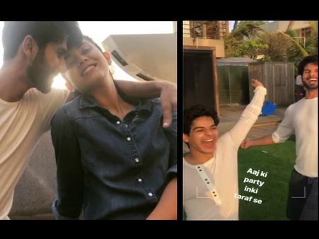 Kabir Singh Success Celebration: Shahid Kapoor KISSES Mira Rajput; Shakes A Leg With Ishaan Khatter