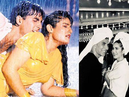 Raveena Tandon Reacts To Akshay Kumar-Katrina Kaif Recreating 'Tip Tip Barsa Paani'!