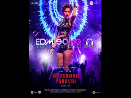 Nerkonda Paarvai Second Single Lyrical Video To Release Today; Will It Click With Ajith Fans?