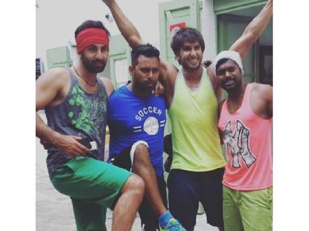 TBT Pic: Ranveer Singh & Ranbir Kapoor Seen Chilling Together On Tamasha Sets Without Deepika!