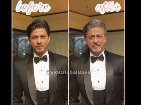 Astonishing Pictures! How Will Shahrukh Khan, Deepika Padukone & Ranveer Singh Look In Their 80s?